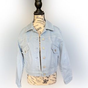 Zara light-blue jacket. Medium